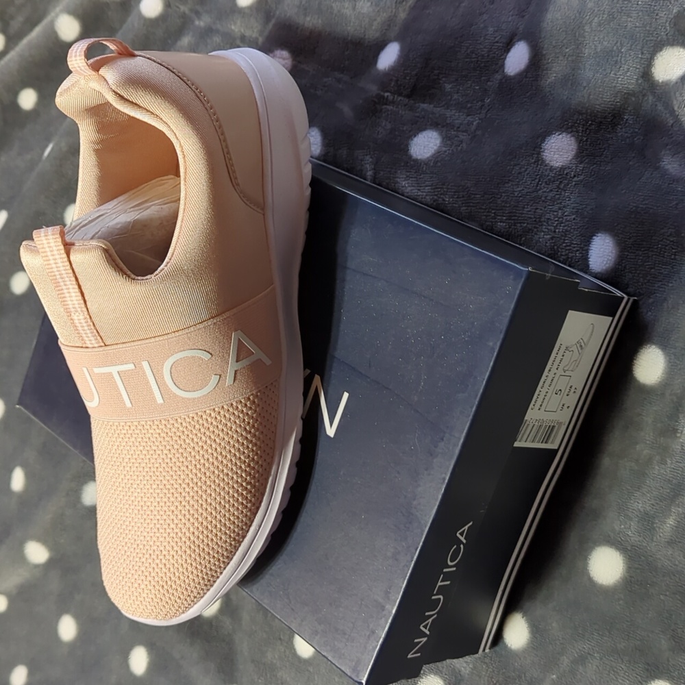 Nautica Pink Slip on Sneaker 5